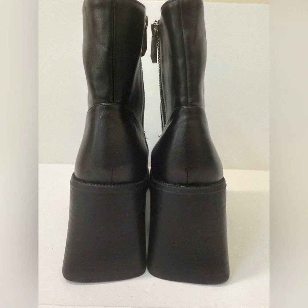 Princess Polly HALO BOOTS BLACK Size‎ 10